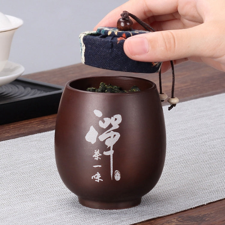 6 PCS Ceramic Tea Cans Mini Storage Tanks