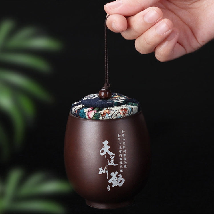 6 PCS Ceramic Tea Cans Mini Storage Tanks