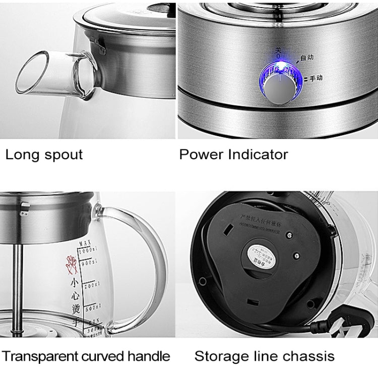 Household Glass Automatic Steam Electric Kettle Cooking Teapot