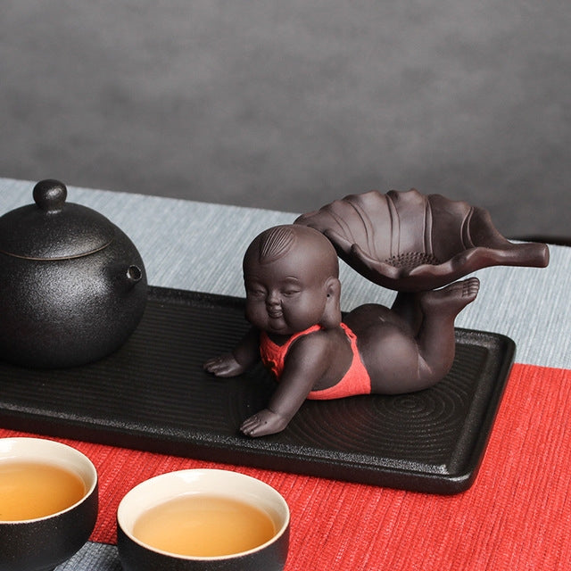 Creative Purple Sand Tea Leak Tea Strainer Tea Ceremony Accessories (PJ180730-3)