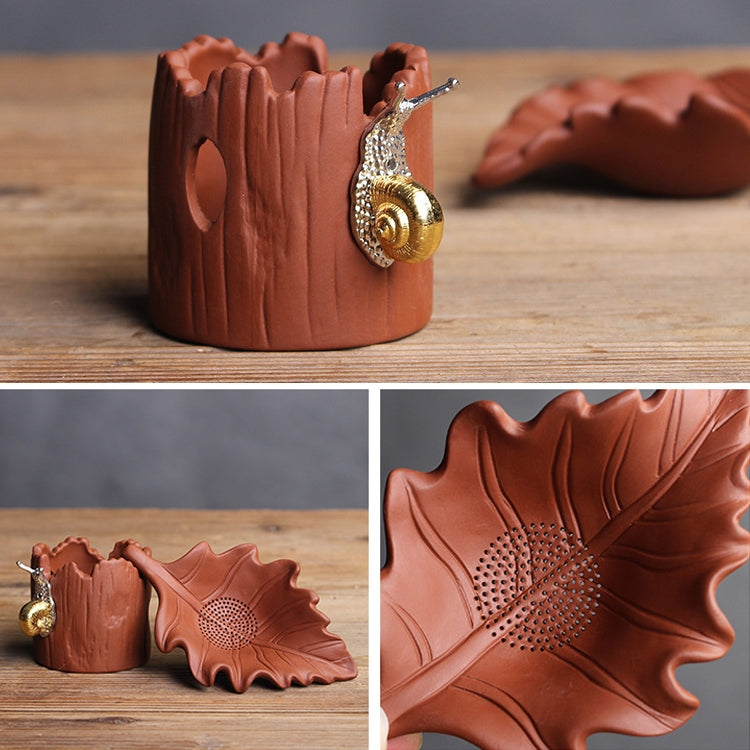 Creative Purple Sand Tea Leak Tea Strainer Tea Ceremony Accessories (PJ180730-1)