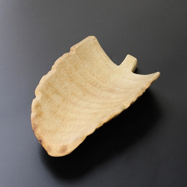 Tea Set Accessories Handmade Natural Bamboo Root Tea Shovel (PJ181206-2)