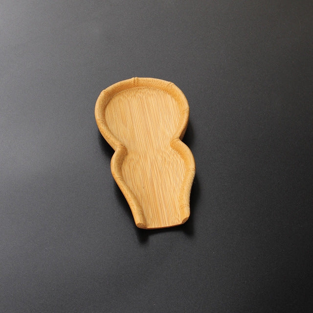 Tea Set Accessories Handmade Natural Bamboo Root Tea Shovel (PJ181206-5)