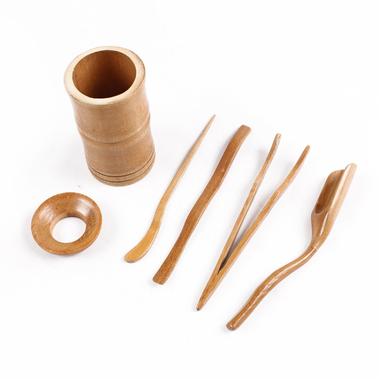 Bamboo Shape Decoration Kong Fu Tea Set Accessories