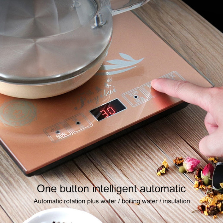 Fully Automatic Water Electric Kettle Glass Tea Maker Household Insulation Self-priming Pumping Kettle Tea Set (Glass Insulation)