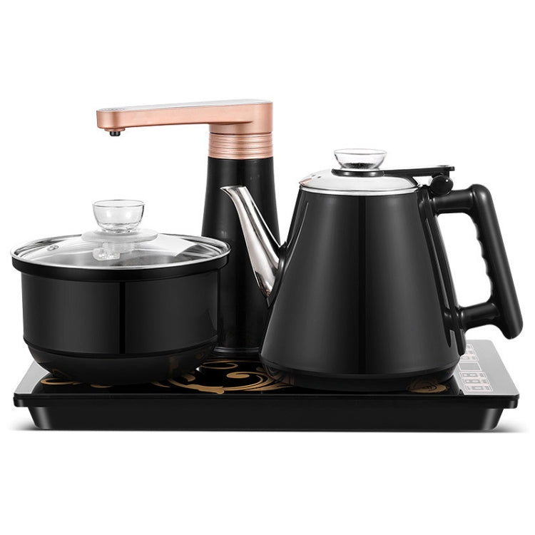 Fully Automatic Water Electric Kettle Home Cooking Water Bottle Pumping Electric Tea Stove Set (Royal Blue Rubber)