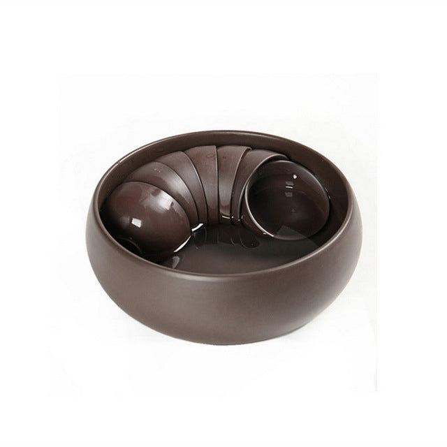 Purple Sand Tea Wash Large Ore Purple Mud Kongfu Tea Set Cup Tea Accessories