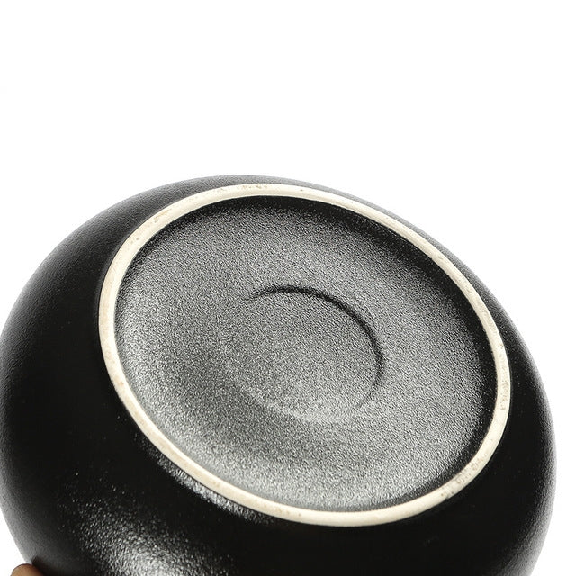 Black Pottery Tea Wash Retro Enamel Type Ceramic Purple Sand Tea Set Accessories
