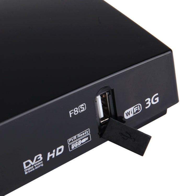 Original SOLOVOX F8S HD Digital Satellite Receiver Support 2 x USB, USB WiFi & 3G modem / HDMI + SCART / YouPorn / Ethernet LAN