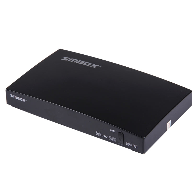 SMBOX SM8 FHD 1080p TV Box HD TV Receiver with Remote Control, Support 3G / WiFi / DLNA / DIVX / DVB-S2 / WEB TV