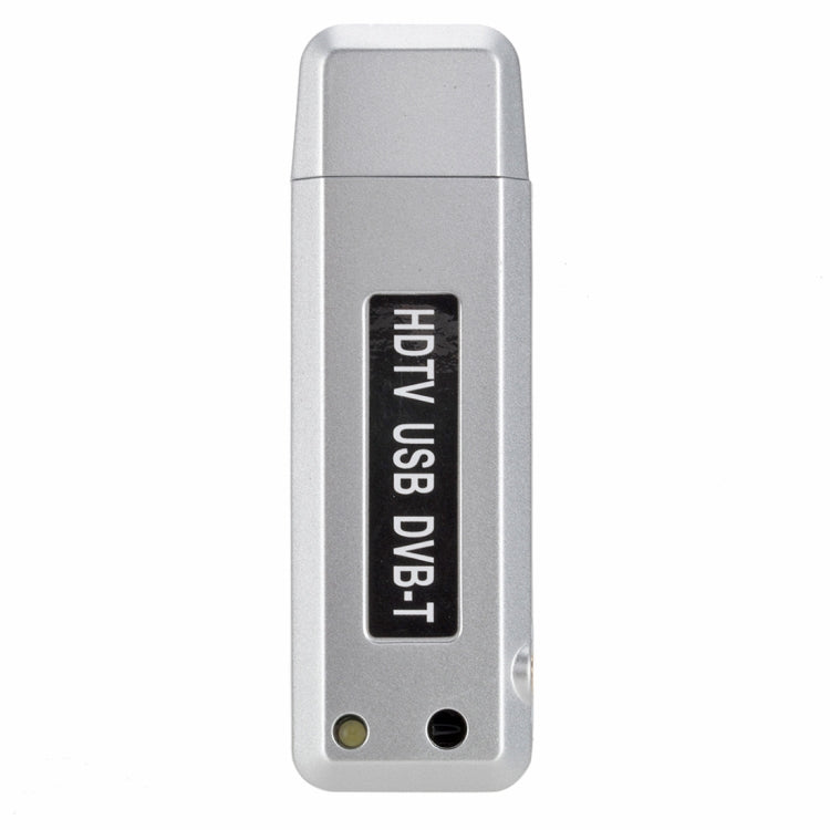 Car TV Receiver DVB-T Digital TV Receiver HDMI USB DVB-T with Remote Control (Silver)