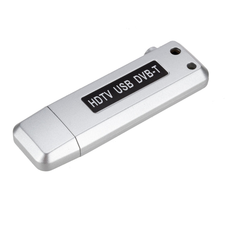 Car TV Receiver DVB-T Digital TV Receiver HDMI USB DVB-T with Remote Control (Silver)