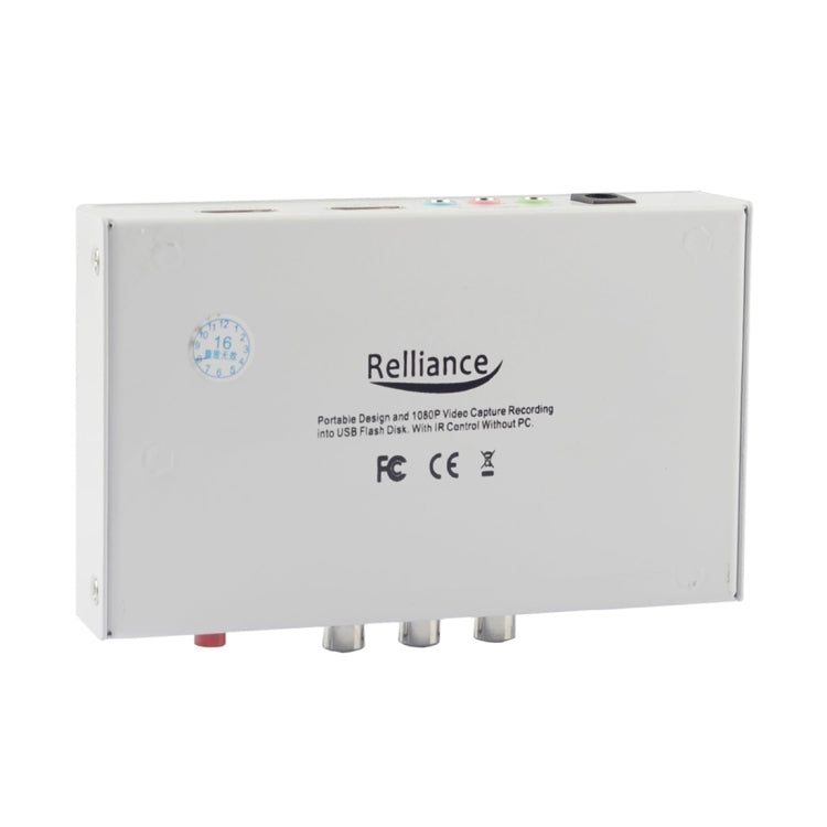 REL011 HDMI Game Capture 1080P HD Video Capture with Remote Controller, Support HDCP Protocol, YPBPR & HDMI Input