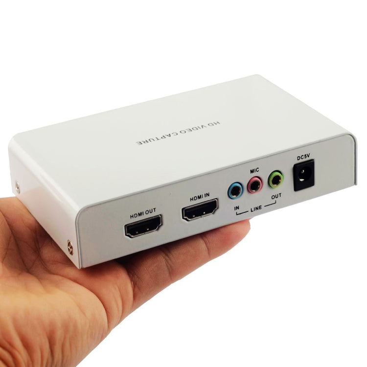 REL011 HDMI Game Capture 1080P HD Video Capture with Remote Controller, Support HDCP Protocol, YPBPR & HDMI Input