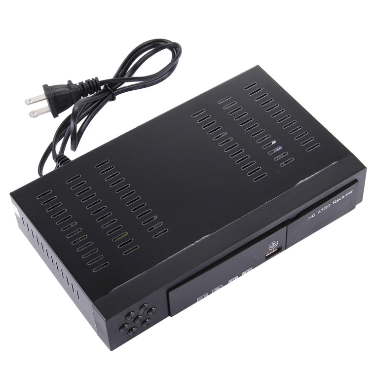 ATSC Digital Broadcast 1080P HD Receiver Smart TV BOX with Remote Controller for Mexico / USA / Canada(Black)