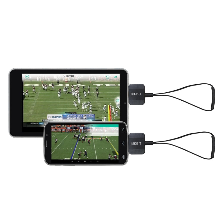 TV207 ISDB-T Portable Micro USB Port Mini Digital TV Receiver Tuner for Android Phones / Tablet PC with OTG Function