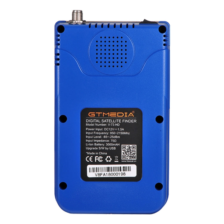 GTMEDIA V8 1080P HD DVB-S2 Digital Satellite Signal Finder Meter, EU Plug