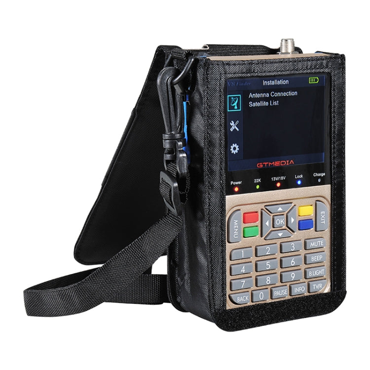 GTMEDIA V8 1080P HD DVB-S2 Digital Satellite Signal Finder Meter, EU Plug