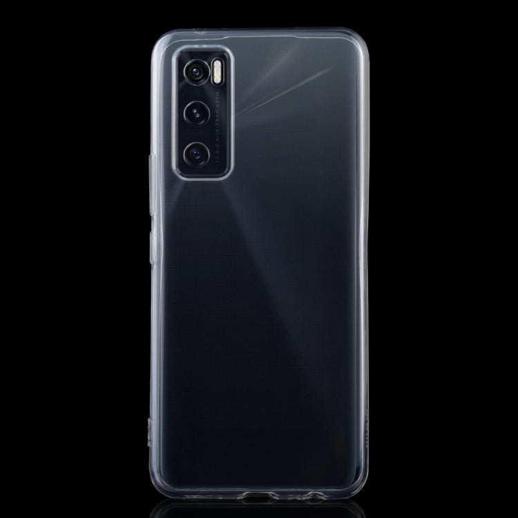 For Vivo V20 SE 0.75mm Ultra-thin Transparent TPU Soft Protective Case