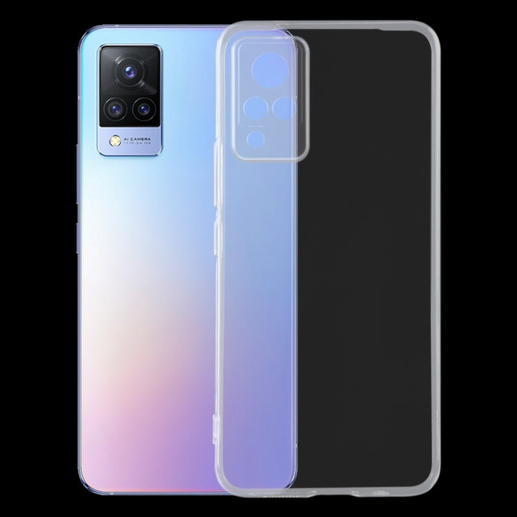 For vivo S9 0.75mm Ultra-thin Transparent TPU Soft Protective Case (Transparent)