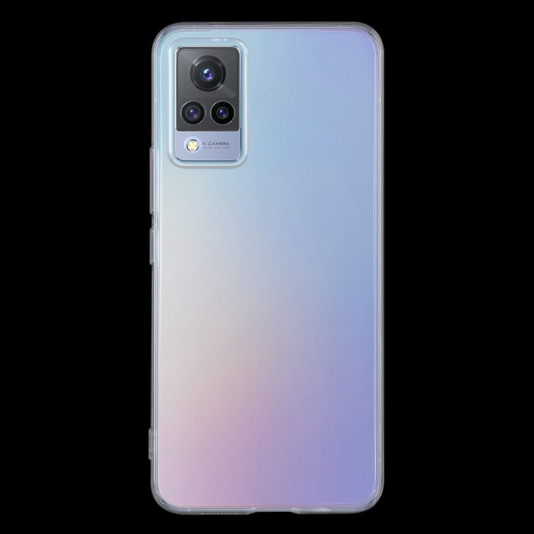 For vivo S9 0.75mm Ultra-thin Transparent TPU Soft Protective Case (Transparent)