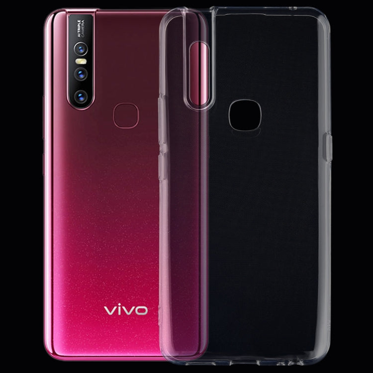 0.75mm Ultrathin Transparent TPU Soft Protective Case for Vivo V15