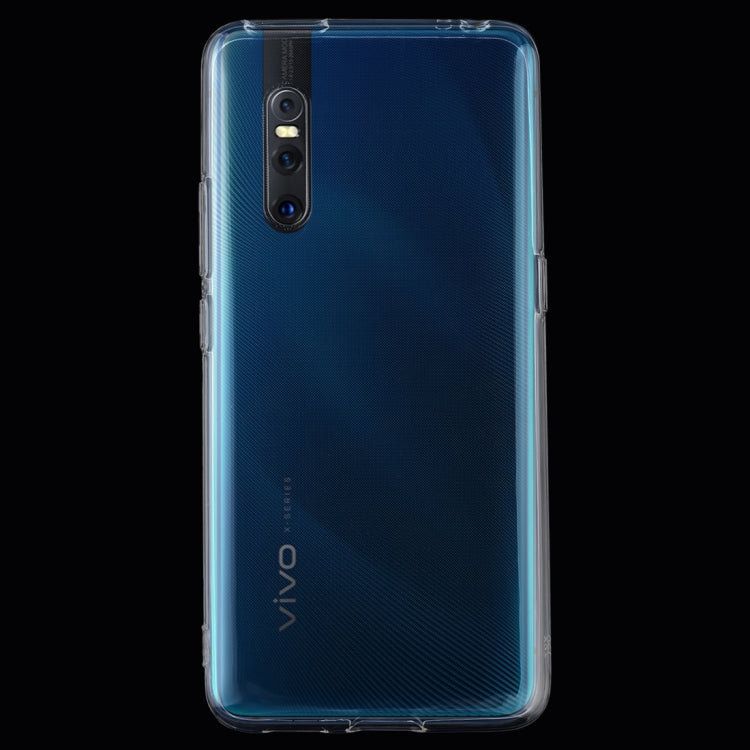 50 PCS 0.75mm Ultrathin Transparent TPU Soft Protective Case for Vivo X27