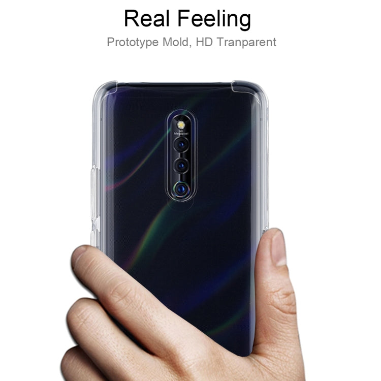 50 PCS 0.75mm Ultrathin Transparent TPU Soft Protective Case for Vivo X27 Pro