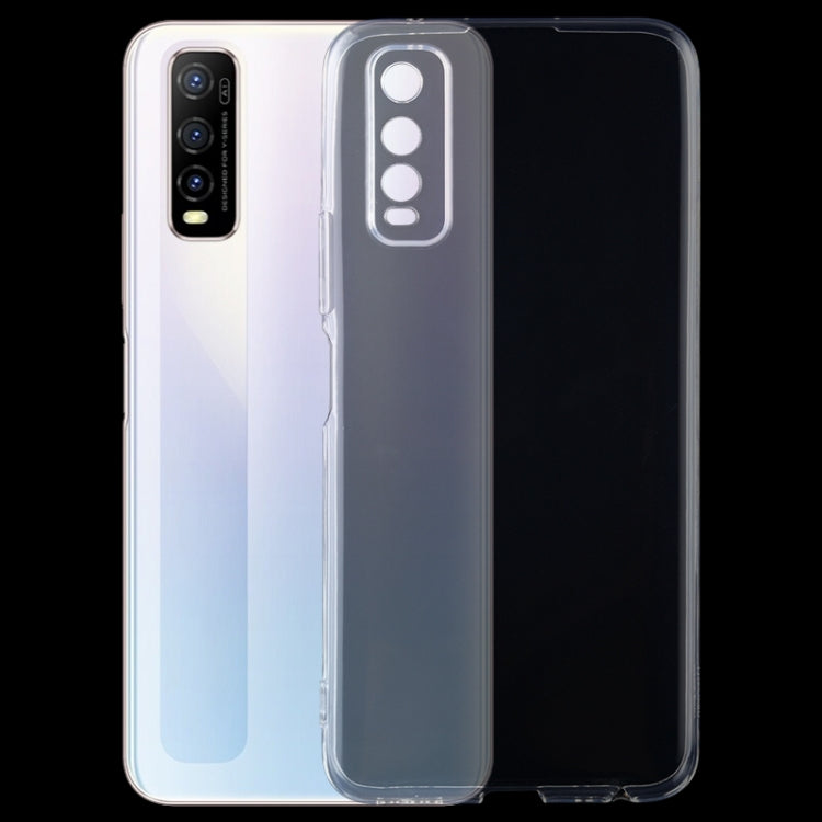 For Vivo Y70S 0.75mm Ultra-Thin Transparent TPU Protective Case