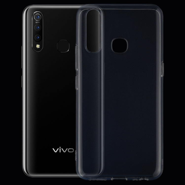 0.75mm Ultrathin Transparent TPU Soft Protective Case for Vivo Z5X