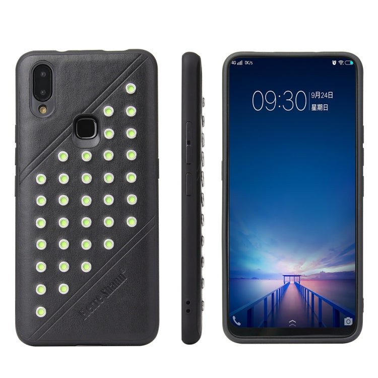 Star Series Retro Crazy Horse Texture PU Leather Case for Vivo NEX A(Black)