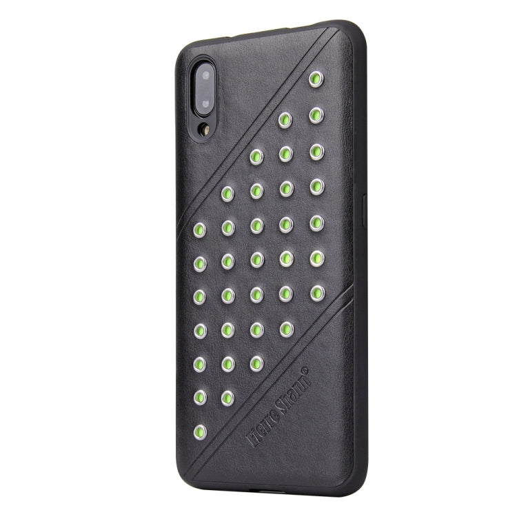 Star Series Retro Crazy Horse Texture PU Leather Case for Vivo NEX A(Black)