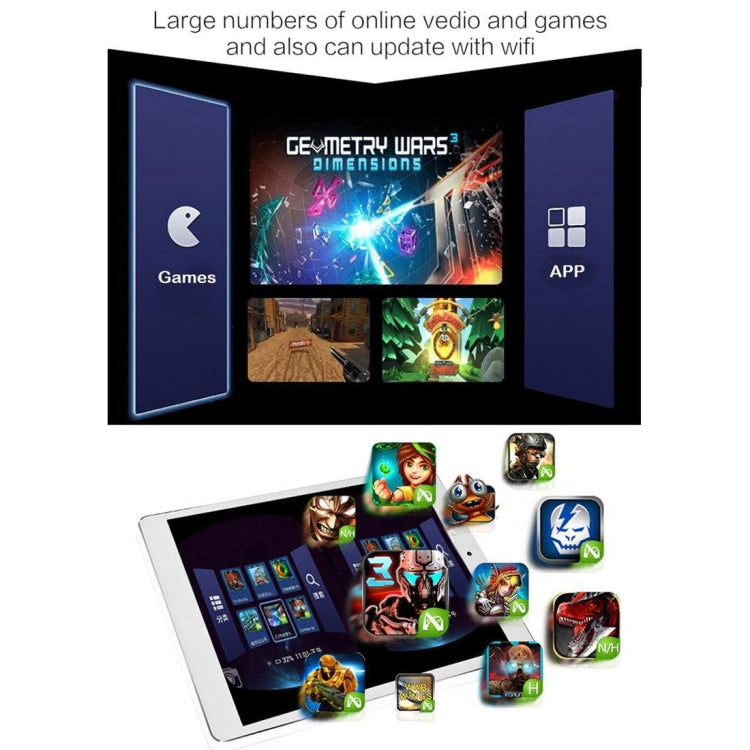 G200 5 inch Android 5.1 Cortex A7 Quad Core 1.3GHz 1+8GB 3D VR Virtual Reality Headset Mobile Private Cinema Glasses Helmet for Gaming, Movie, Support WiFi, Bluetooth, TF Card