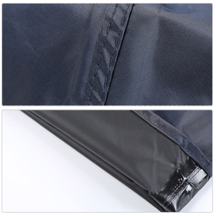 Durable Motorcycle Split Raincoat Pants Suit Riding Bicycle Electric Bike Windproof Waterproof Rain Wear for Adult, Size: M(Navy Blue)