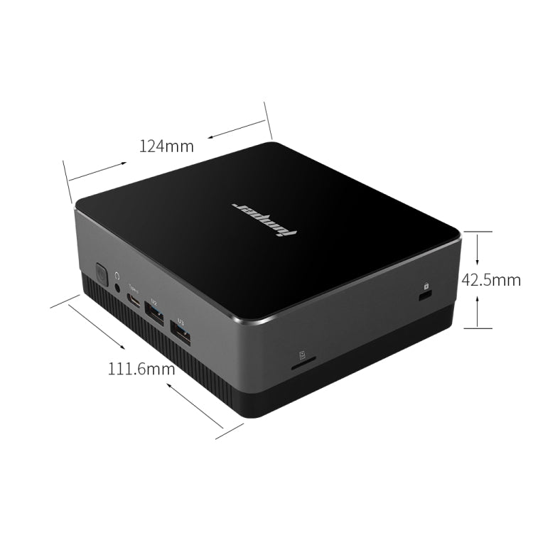 Jumper EZBox i3 Mini PC, Intel Broadwell i3-5005U Processor Dual Core 2.0GHz, RAM: 8GB, ROM: 128GB, Support Dual HDMI