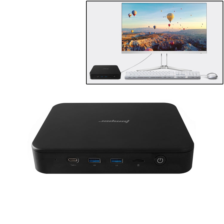 Jumper EZBox N4 Mini PC, Intel Gemini Lake N4100 Processor Quad Core up to 2.4GHz, RAM: 4GB, ROM: 64GB, Support HDMI / VGA