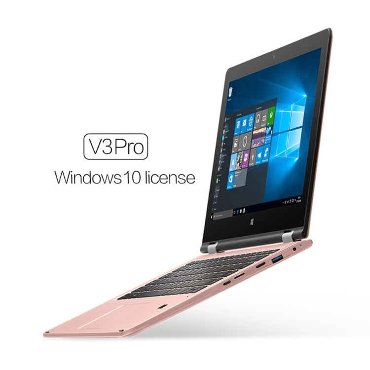 VOYO VBOOK V3 Pro Tablet PC, 13.3 inch, 8GB+128GB SSD, 2 in 1 Tablet + Keyboard, 12000mAh Battery, Windows 10 Intel Apollo Lake N3450 Quad Core, Support 360 Degree Turning & TF Card & Bluetooth & WiFi, EU Plug / US Plug
