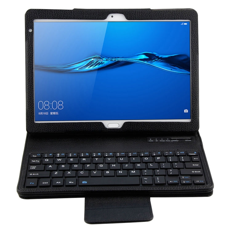 SA104 for Huawei M3 Tablet 10.1 inch ABS Litchi Texture Horizontal Flip Tablet Case + Bluetooth Keyboard