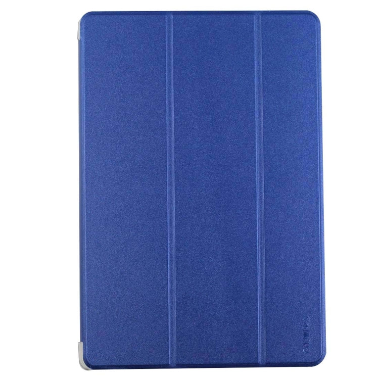 For CHUWI Hi12 Tablet Frosted Texture Horizontal Flip Solid Color Leather Case with Three-folding Holder
