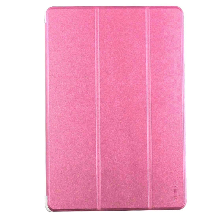 For CHUWI Hi12 Tablet Frosted Texture Horizontal Flip Solid Color Leather Case with Three-folding Holder