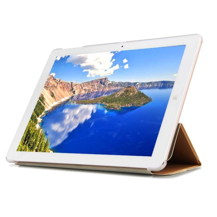 For CHUWI Hi12 Tablet Frosted Texture Horizontal Flip Solid Color Leather Case with Three-folding Holder