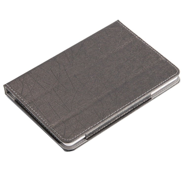 For Teclast X89 Kindow Dual OS Tablet(WMC0601) Steel Wire Texture Horizontal Flip Leather Case with Three-folding Holder