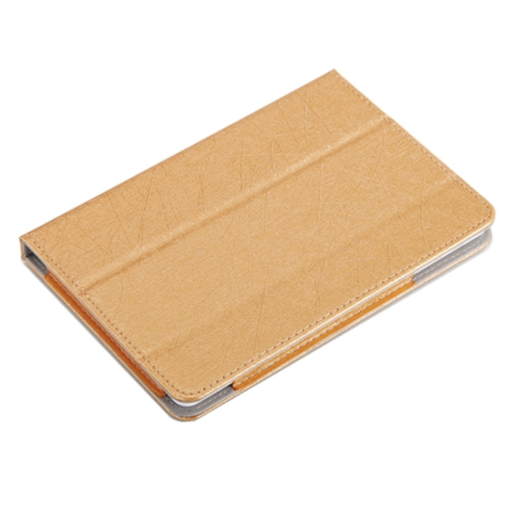 For Teclast X89 Kindow Dual OS Tablet(WMC0601) Steel Wire Texture Horizontal Flip Leather Case with Three-folding Holder