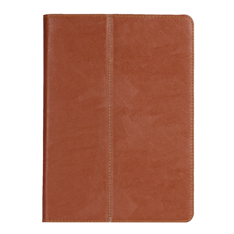 For ONDA V96 Octa-core / V96 3G Calling Tablet(WMC0006/WMC0667J) Horizontal Flip Leather Case with Holder(Brown)