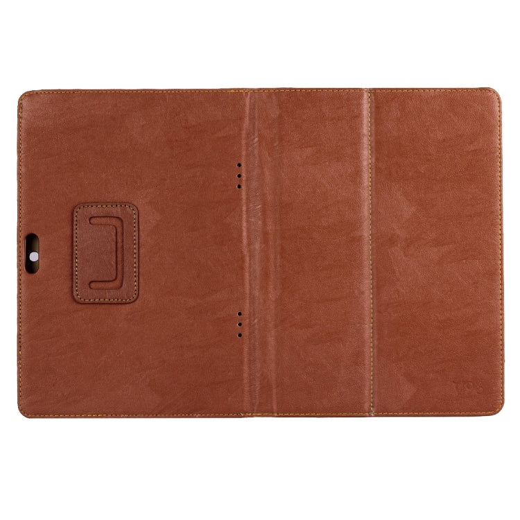 For ONDA V96 Octa-core / V96 3G Calling Tablet(WMC0006/WMC0667J) Horizontal Flip Leather Case with Holder(Brown)