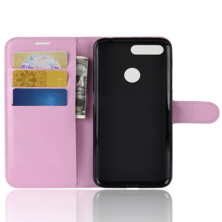 Litchi Texture Horizontal Flip Leather Case for ZTE Nubia V18 & N3 , with Wallet & Holder & Card Slots