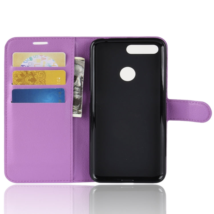 Litchi Texture Horizontal Flip Leather Case for ZTE Nubia V18 & N3 , with Wallet & Holder & Card Slots