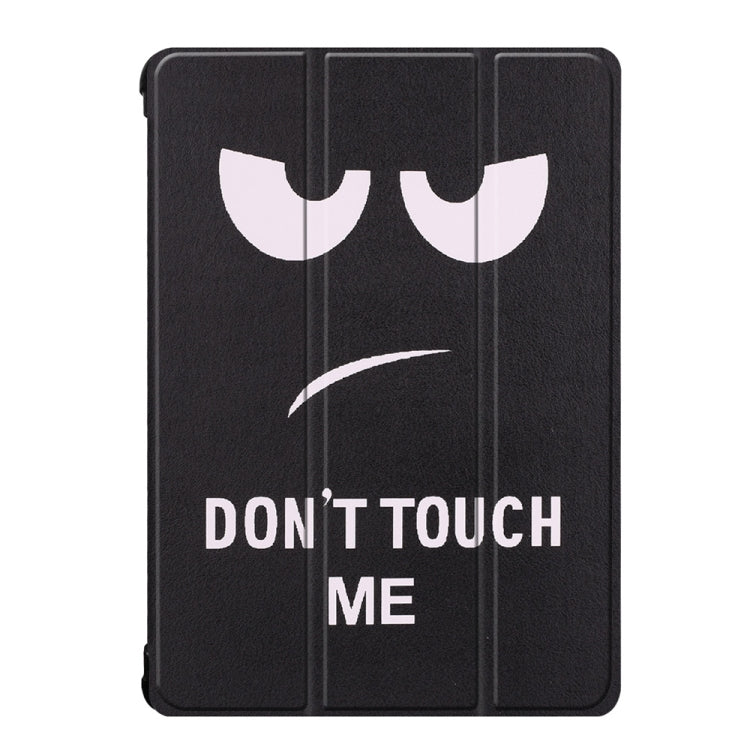 Coloured Drawing Pattern Horizontal Deformation Flip Leather Case for Lenovo Tab P10 10.1 inch, with Three-folding Holder & Sleep / Wake-up Function