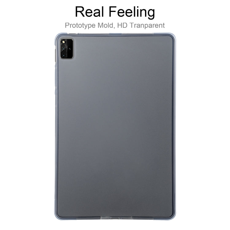 For Huawei MatePad Pro 12.6 2021 0.75mm Dropproof Inner Frosted Outer Glossy TPU Protective Case