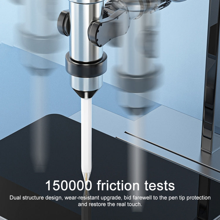 2 in 1 5.0 Crystal Diamond Needle + 6.0 Brass Spring Short Needle Stylus Pen Tip Set For Apple Pencil 1 / 2